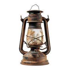 Vintage oil lamp lantern, rustic allure for ambiance. Timeless glow, Ai Generated.