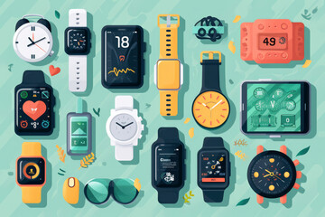 Wearable Devices: Devices like fitness trackers and smartwatches provide health monitoring