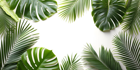 palm tree leaves