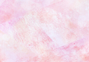 シンプルな水彩テクスチャー　桜色