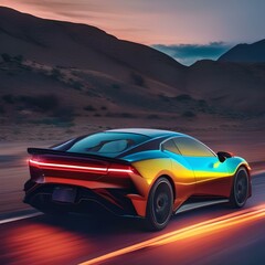 Naklejka premium A digital canvas showcasing the fusion of technology and artistic expression, pushing boundaries and exploring possibilities3