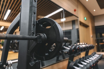 Indoor fitness equipment in hotel gyms