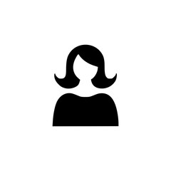 woman icon profile vector illustration template design