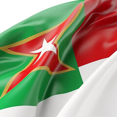 Obraz premium Suriname Flag PNG Cutout, Generative AI