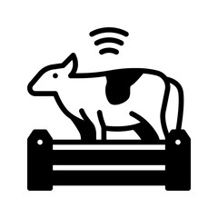 Livestock icon set style collection in line, solid, flat, flat line style on white background