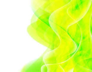 緑イメージ　新緑の木漏れ日の背景素材