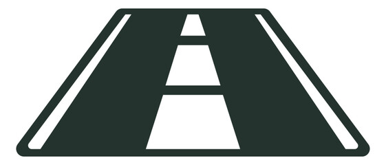 Road Icon Illustration