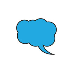 chat bubble logo icon