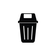 trash can logo icon
