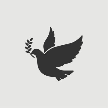 recommend clip art: Vector Simple Isolated Peace Icon