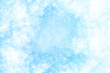 Fototapeta na wymiar Abstract winter background with bokeh effect.