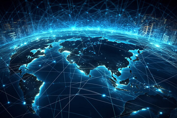 Fototapeta premium technology_networking_commerce_developing_countries