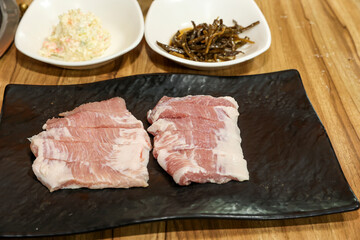 South Korean bbq. pork shoulder butt