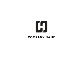 Letter H icon logo design template element