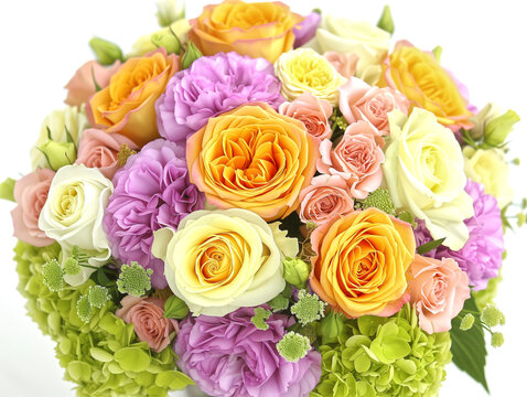 Blooms in Harmony, Rose Bouquet Elegance