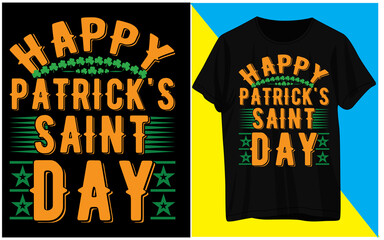 St. Patrick's day t shirt design. Typography t shirt design. T shirt design