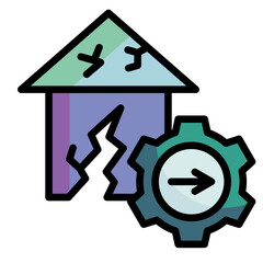Earthquake Preparedness Icon