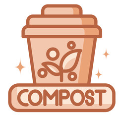 Compost Bin Icon