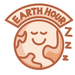 Earth Hour Icon
