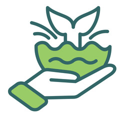 Ocean Conservation Icon