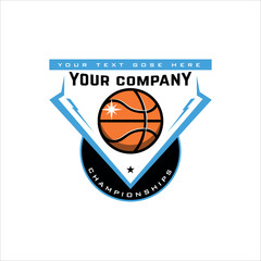 Basketball All-Star vector mascot logo design with modern concept logo