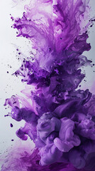 Vibrant Dance of Ink and Water in Oil Paint Mastery