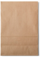 Various style blank craft retail paper bag of isolated on plain background for your shopping project.
