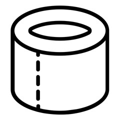 toilet paper icon