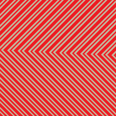 abstract brown cream color v line wavy seamlees pattern on red color background