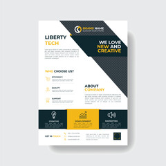 Professional Corporate Business Flyer Template,