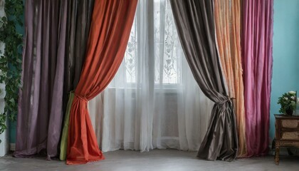 red curtain with curtains, curtain, theater, stage, curtains, velvet, drapes, red