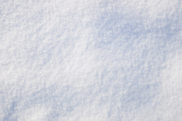 background of white snow under the sun