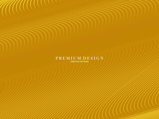 Luxury background, with abstract gold lines pattern.