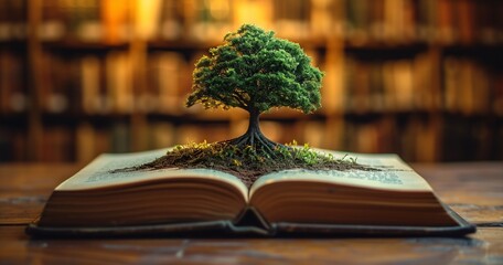 A Tree Grows in the Library A Monthly Book Club Meeting Generative AI