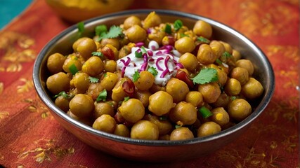 Chole or Chana Masala or Spicy Chickpeas