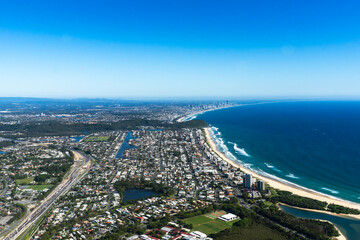 Obraz premium Palm Beach Aerial