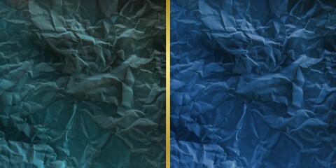 crumpled paper blue texture