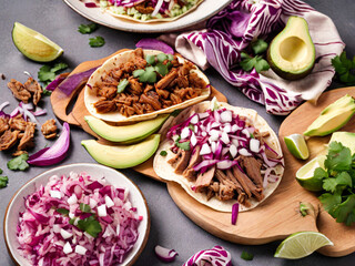 Mexican food traditional dishes 