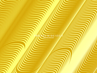 Luxury background, with abstract gold lines pattern.