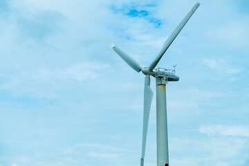 wind turbine against sky