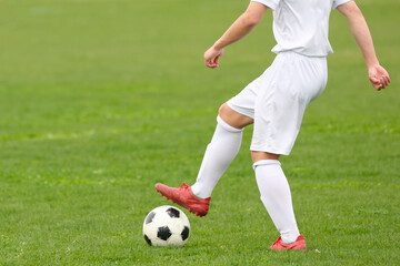 Obraz premium サッカー フットボール