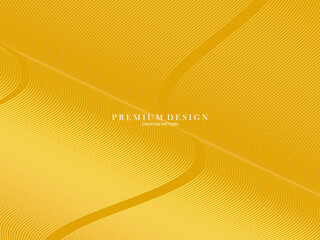 Luxury background, with abstract gold lines pattern.