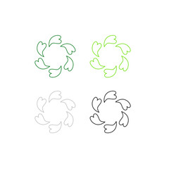 NATURAL PRODUCT ORGANIC FARMING SIGN SYMBOL LOGO VECTOR