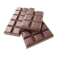 Obraz premium Chocolate Bars PNG Cutout, Generative AI