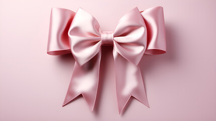 Elegant pretty ribbon pink tape fashion ornament party. 