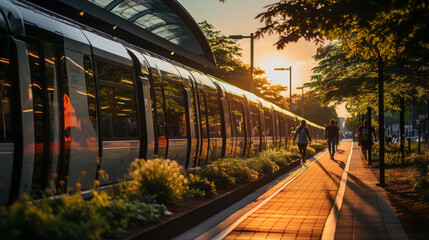 City Connections: Exploring the Exciting Railways and Urban Transport, generative AI