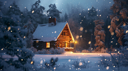 House in the Winter