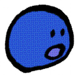 vintage human face art emoji