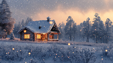 House in the Winter