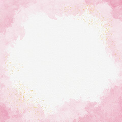 Pink pastel watercolor background